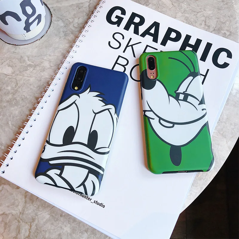 

Cartoon Silicon Donald Phone Case for huawei Honor 9 20i P20 Pro P30 Lite Nova 3i 4 Mate 10 mate 20 pro Honor 20pro Goofy Case