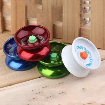 

Random Color Alloy Magic Yoyo Professional High Performance Speed Cool Alloy Yoyo Leisurely Walk Ball Children Games New Arrival