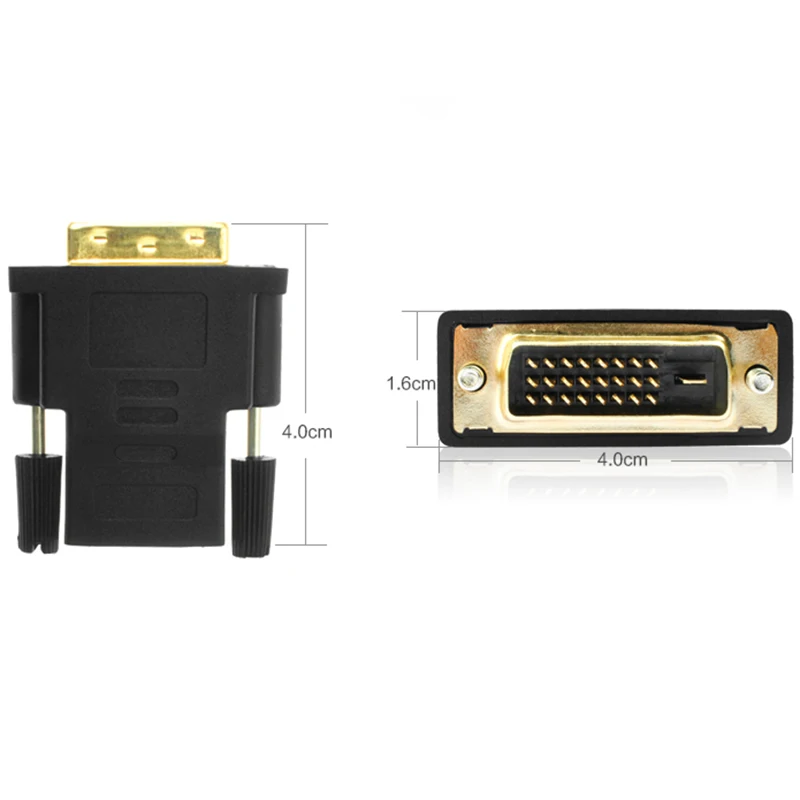 HDMI Женский к DVI D 24+ 1 Pin Мужской адаптер конвертер HDMI2DVI кабель переключатель для ПК PS3 проектор ТВ коробка HD ТВ ЖК-телевизор