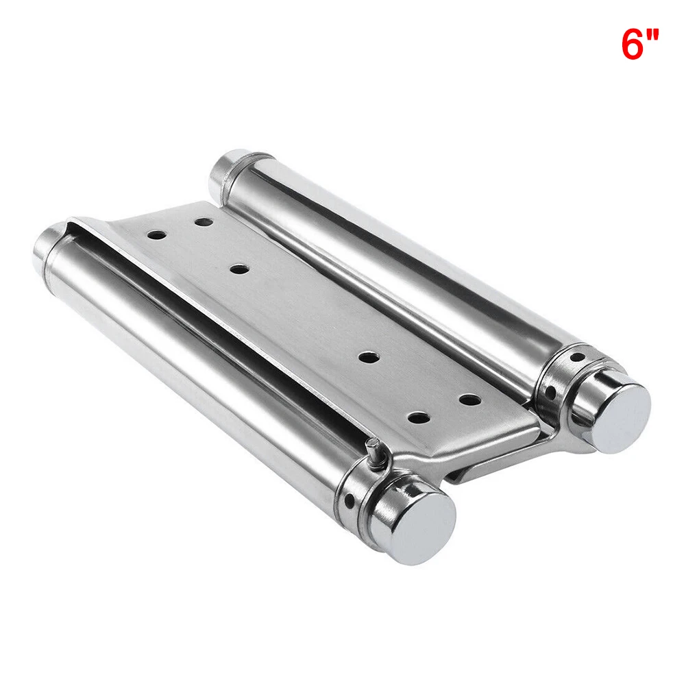 

'The Best' 2 Pcs Stainless Steel Double Action Spring Door Hinge Durable for Cafe Bar Saloon 889
