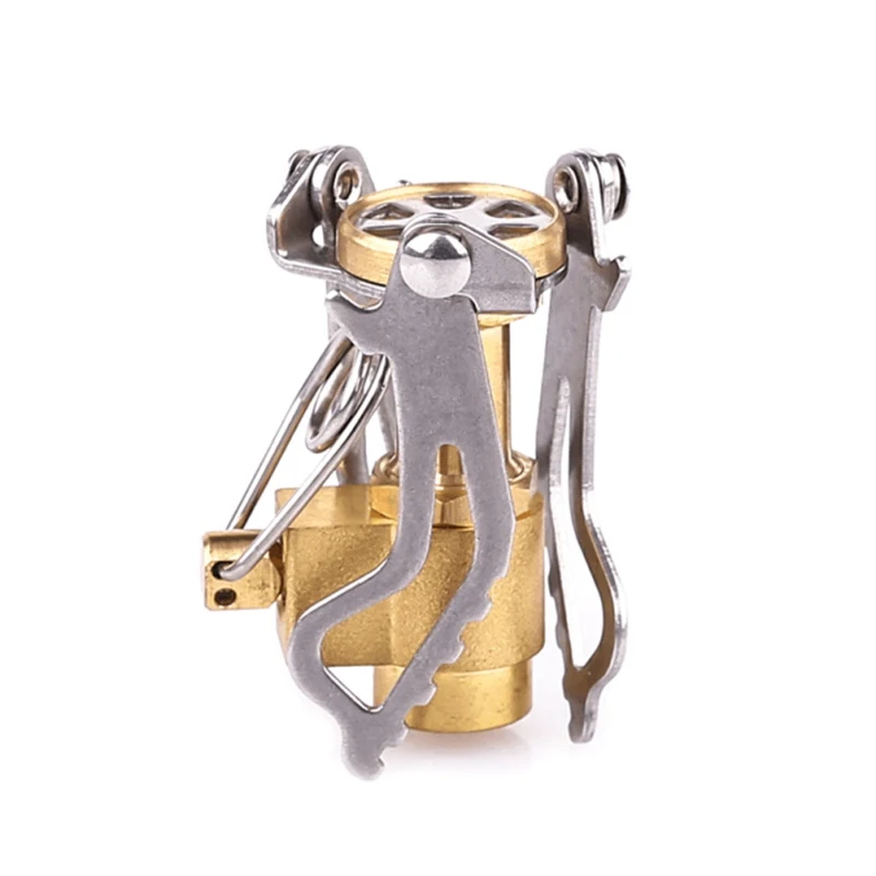 Outdoor Gas Stove Camping Burners Mini Titanium Survival Furnace Pocket Picnic Cooker Grill Equipment | Спорт и развлечения