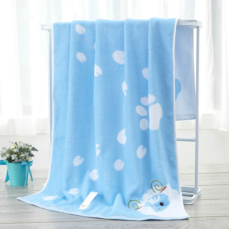 

Bath towel cotton absorbent cartoon cotton adult quick-drying towel for children bathroom towels face towels cotton