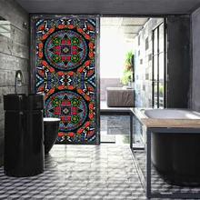 Пользовательский размер стеклянная Наклейка декоративная пленка прочная защита от ультрафиолетовых лучей уединение Protaction влажная-Proof Bathoom 40 см x 100 см