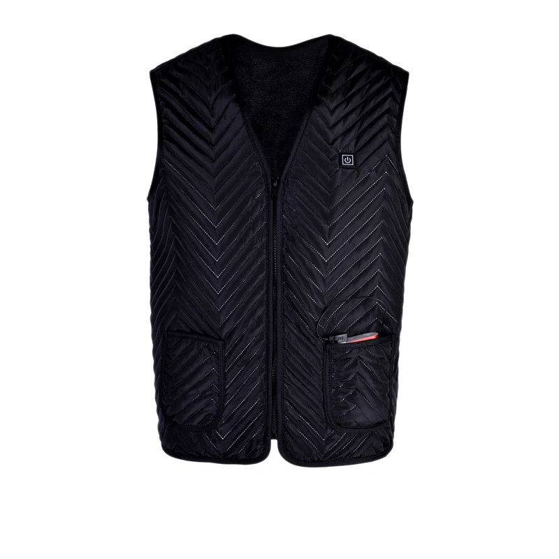 

Electric Heated Vest Adjustable USB Charging Heated Clothing Warm Down Vest,Washable (Battery Not Included)