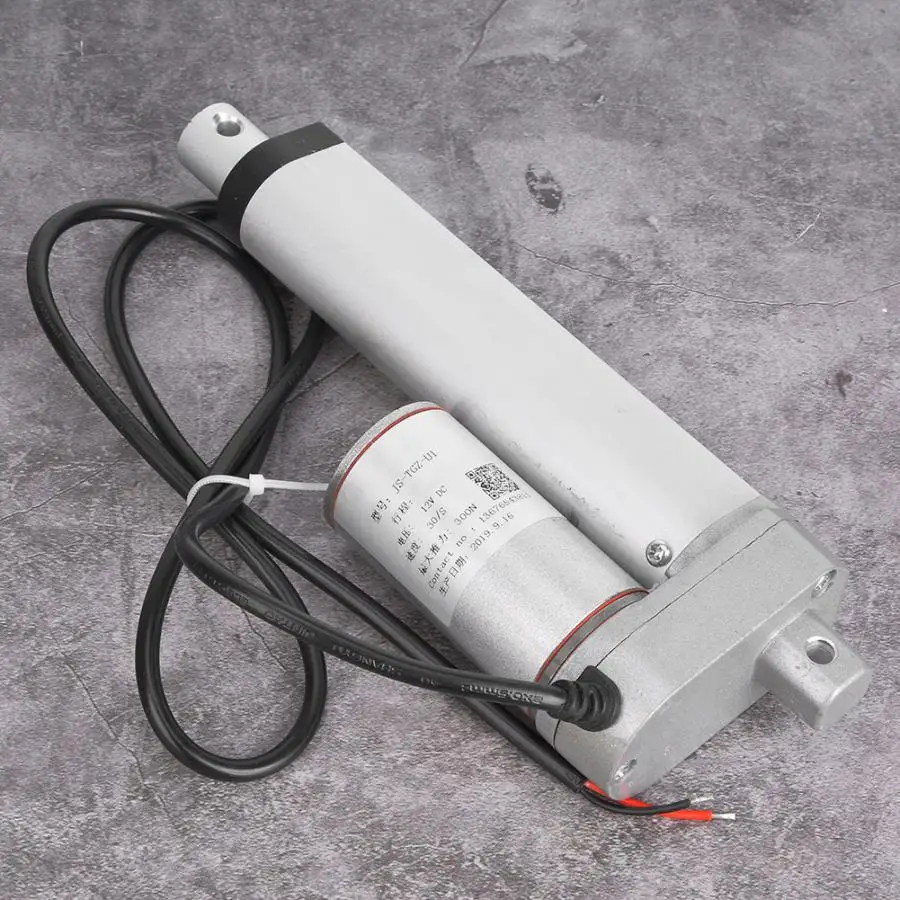 

Electric Linear Actuator 50mm/100mm/150mm Stroke Linear Motor Controller 12DC 30mm/s JS-TGZ-U1 300N