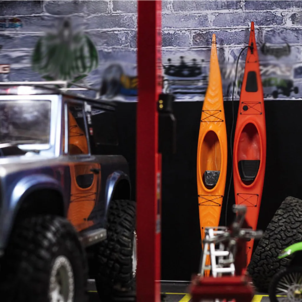Моделирование каяк багажник на крышу для Traxxas 1/10 TRX4 RC Гусеничный подарок для детей игрушки пульт дистанционного управления машина на радиоупрофилии# G30