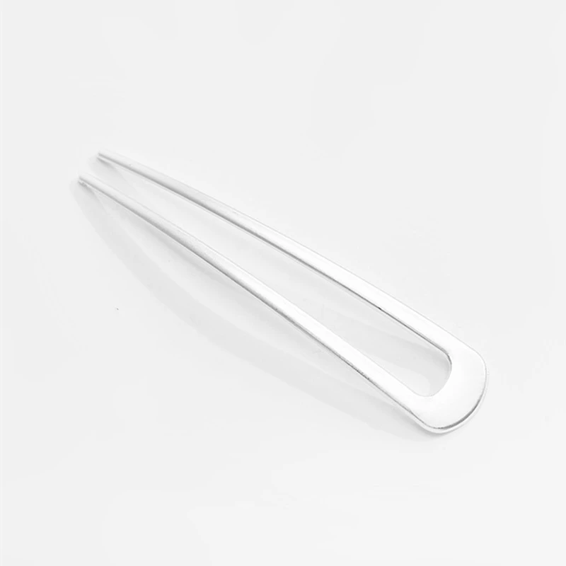 Sliver M MISM INS, модные сплавные заколки для волос, винтажные, Ретро стиль, простые заколки для волос, для девочек, корейский стиль, лента для волос, золотые заколки для волос, аксессуары для волос - Цвет: Sliver