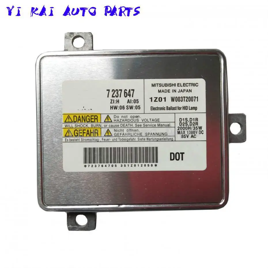 

Новый HID ксеноновый блок управления фар W003T20071 7237647 63117237647 35 Вт AC 85 в для BMW 3 5 7 X Z серии