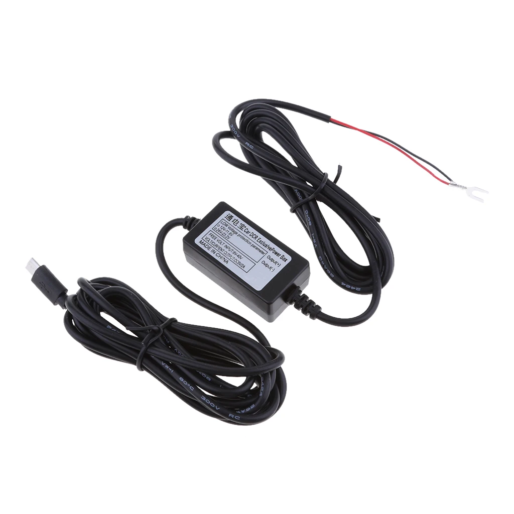 Car Charger Converter Micro USB For Camera Recorder DVR Exclusive Power Box