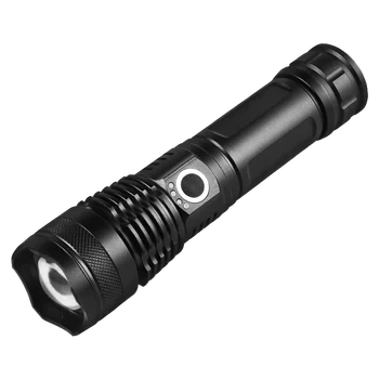 

Super bright P50 LED flashlight 5 lighting modes zoom torch light portable waterproof lantern for camping