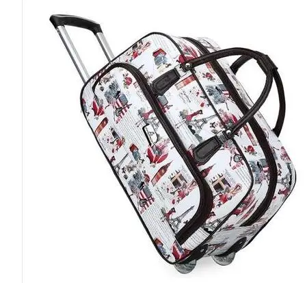Полиуретановые Сумки на колесиках для путешествий, сумки на колесиках, дорожные сумки на колесиках для мужчин, дорожные сумки на колесиках - Цвет: refer to photo