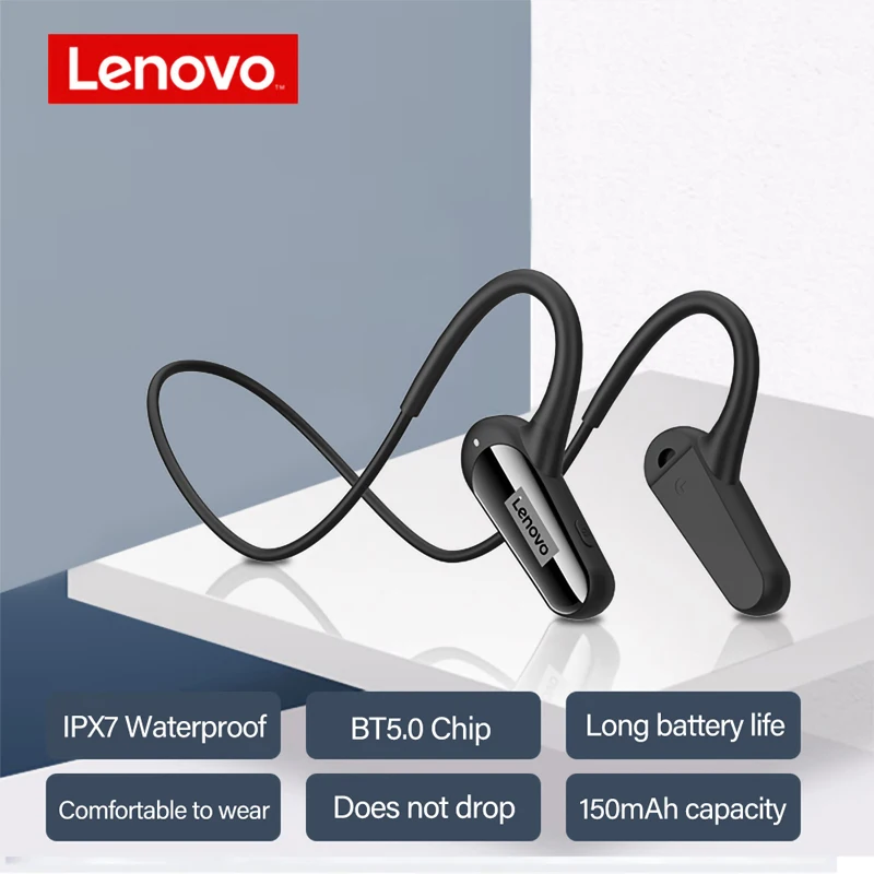 Оригинальные беспроводные наушники Lenovo XE06 bluetooth Air тестер микрофон Спортивная