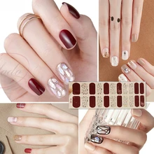 Новые наклейки 22 советы красота ногти DIY клей переводные наклейки на ногти слайдеры украшения ногтей художественные аксессуары для женщин салон