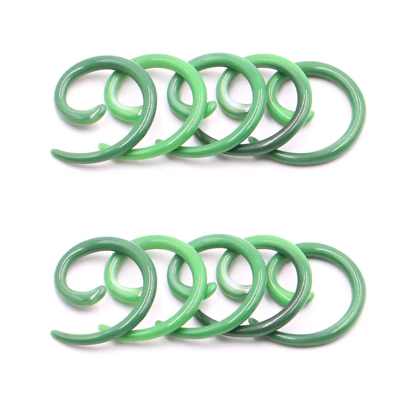 2 шт. акриловые Затычки Для Пирсинга Ушей растягивающие расширители ювелирные