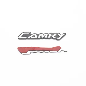 Image 2 - 4Pcs Car Styling Speaker audio Emblem Badge Stickers For Toyota Camry Accessories 2020 2019 2018 Auto Accessories
