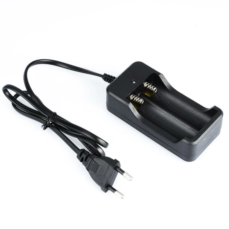 18650 Battery Charger EU Plug 2 Slots Smart Charging Safety Fast Charge 18650 26650 14500 Li-ion Rechargeable Battery Charger charger adapter,battery charger,fast charger,battery charger adapter