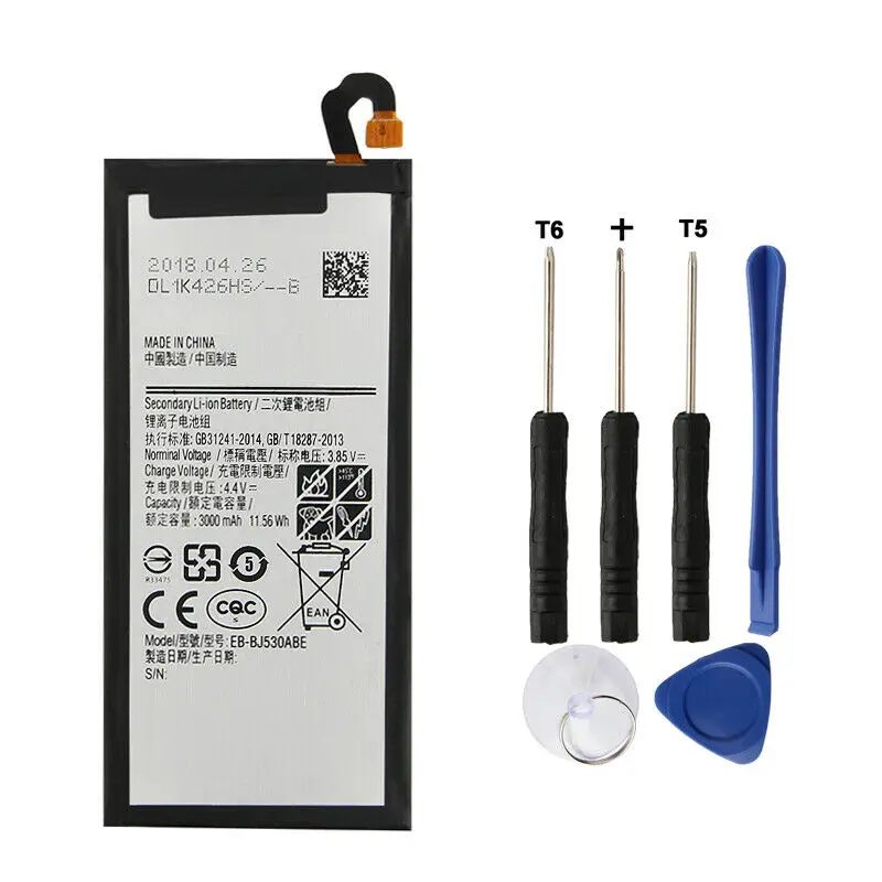 Батарея EB-BJ530ABE для samsung Galaxy 2017 Edition J5 SM-J530F J530F J530G | Мобильные телефоны и аксессуары