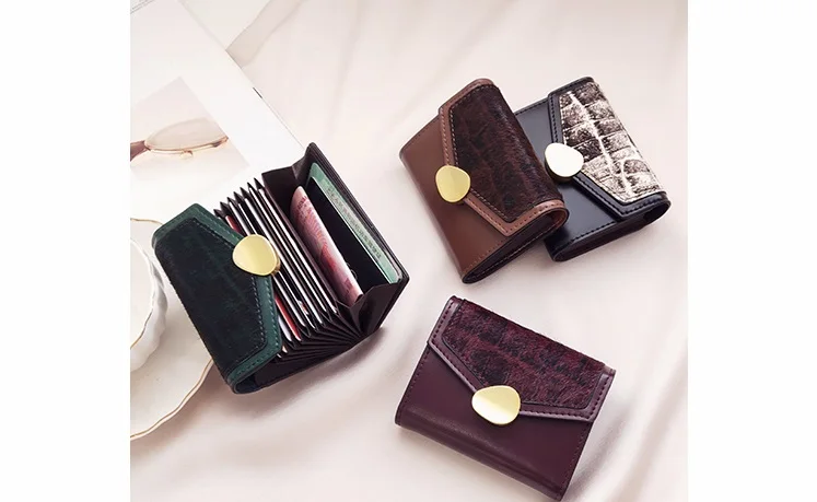 RAZALY бренд высокое качество спилок бумажник держатель для карт Чехол кошелек сумка