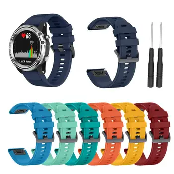

14 Colors 20mm Watchband for Garmin Fenix 5S/5S PlusWatch Quick Release Silicone Easy fit Wrist Band Strap