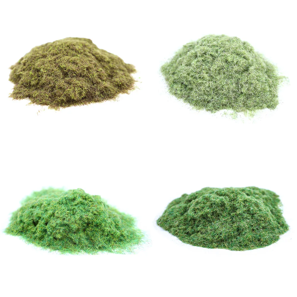 3mm Static Grass Diorama Tuft Flocking Nylon Lawn Powder DIY Model Making Military Scene Sand Table Architecture Building Layout - Image 3
