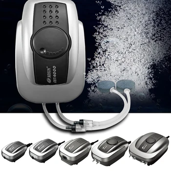 

Powerful Quiet Aquarium Oxygen Air Pump Compressor Fish Tank Pond Aerator Aquarium Air Flow Maker Pump Aquarium Accessories 220V