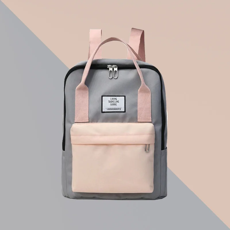 

Scione Korean Simple Canvas Backpack Male/Female School Laptop Backpack for Teenagers Travel Bagpack Stachels Rucksack Mochila