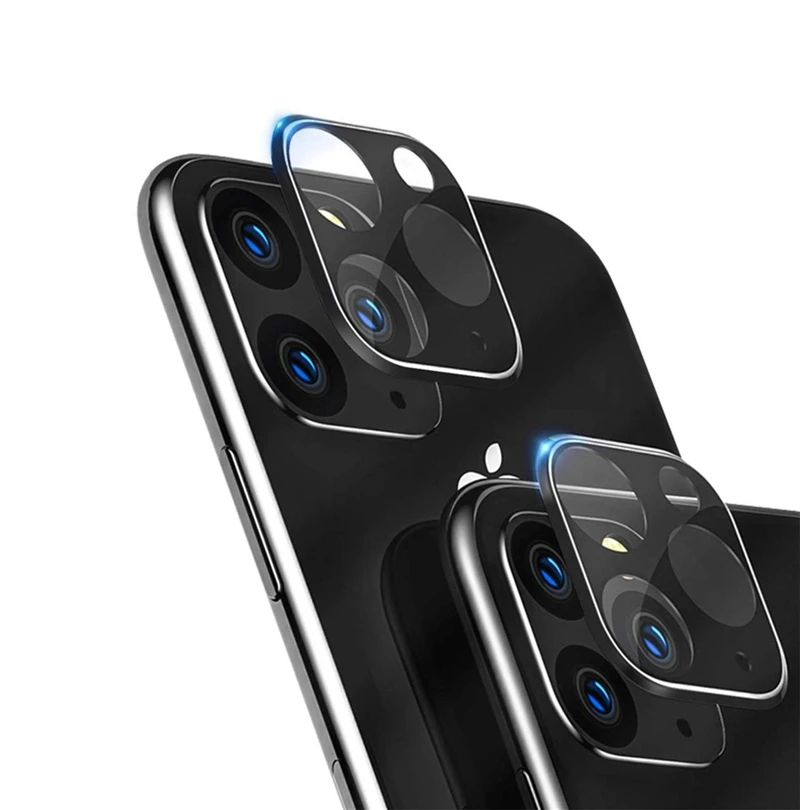 Acespower Задняя крышка объектива камеры протектор экрана для iPhone 11 Pro Max закаленная стеклянная пленка металлический Задний защитный чехол аксессуар