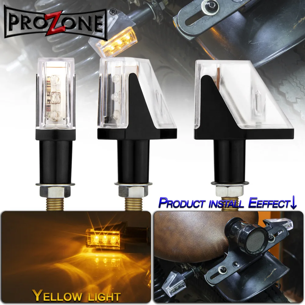 

Universal 12V Motorcycle Turn Signal Indicator Light Front Back Flashing Halogen Light Blinker Flash Bike Lamp For Honda Suzuk