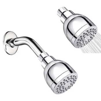 

High Pressure Shower Head Anti-leak Fixed Showerhead with Adjustable Swivel Ball 37MD