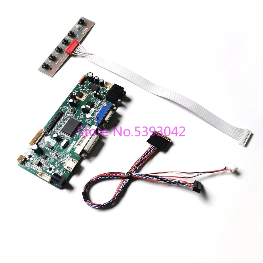 Подходит для B101AW06 V.0/V.1/V.2/V.3/V.4 1024*600 VGA DVI LVDS 40-контактная WLED ЖК-панель 10 1 &quotM.NT68676