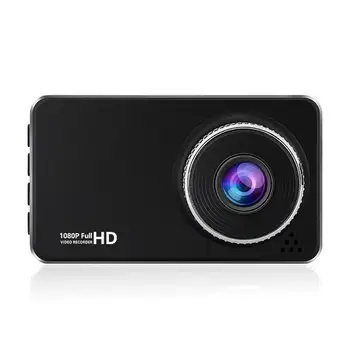 

3" HD Car DVR Touch Screen Dash Cam Driving Recorder 170 Degree Dual Lens With Night Vision WDR G-sensor 24h Parking Monitor