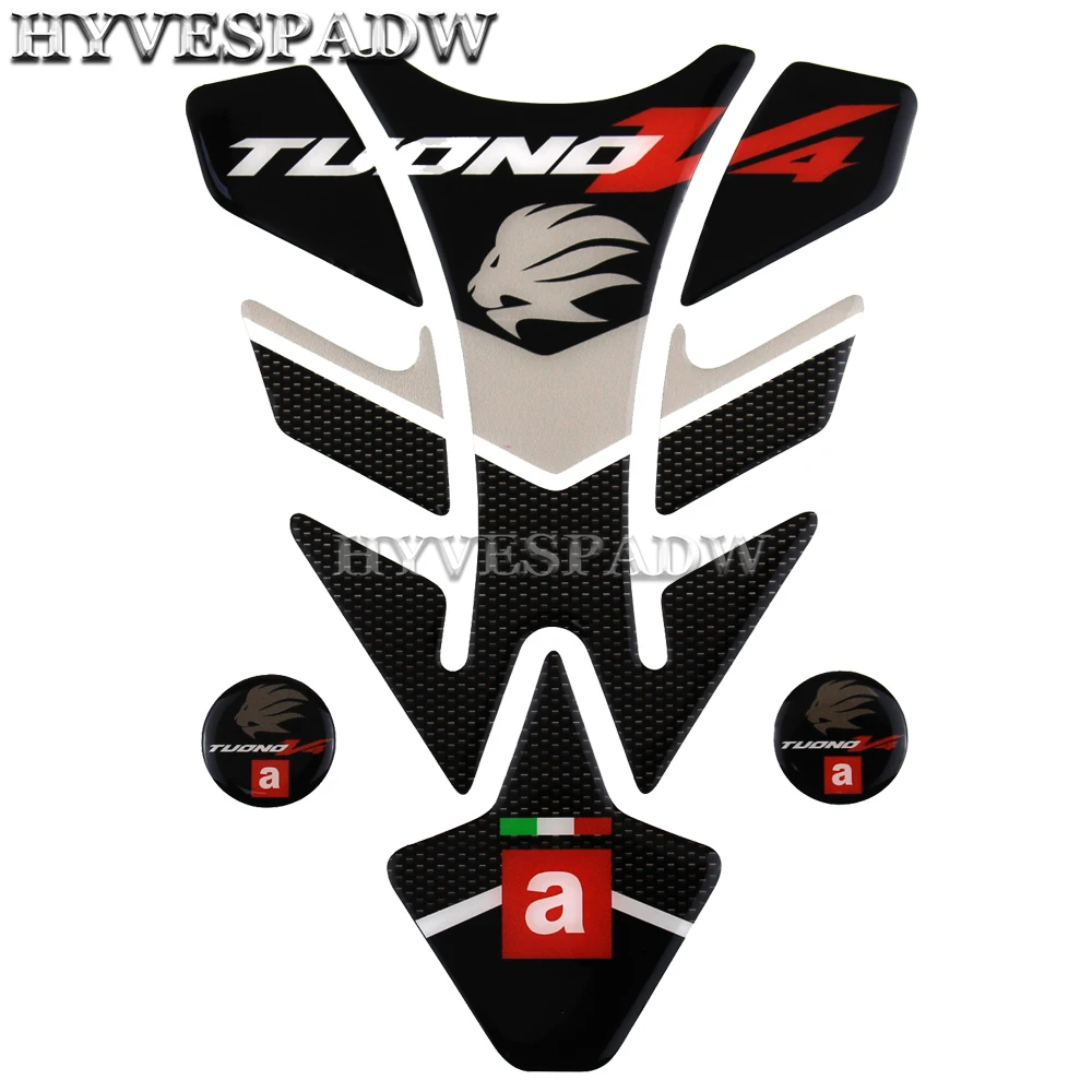 

Motorcycle Tank Pad Protector Sticker Fish Bone Sticker for Aprilia TUONOV4 TUONO V4 Tuonov4 2021 Rf