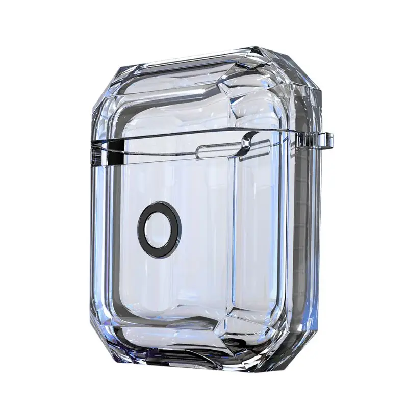 

Soft TPU Protective Case Transparent Cover for AirPods 2 Wireless Charging Box