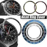 Staal Bezel Ring Metal Cover Voor Samsung Galaxy Horloge 46Mm/42Mm/Gear S3 Frontier Band Lijm case Smart Horloge Accessoires
