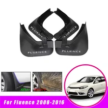 

Front Rear Mud Flaps For Renault Fluence 2008-2016 for Fender Splash Guards Mudflaps Mudguards Car Accessories