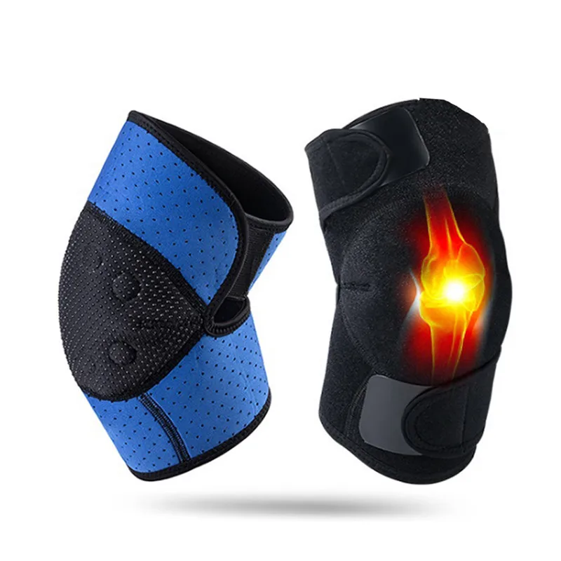 

1Pair Self Heating Knee Brace Sleeve Adjustable Tourmaline Magnetic Therapy Knee Pad Support for Cold Winter and Autumn