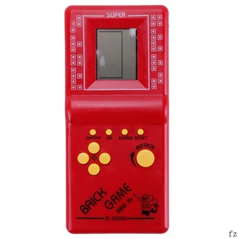 

50 Pcs Handheld Game Console Classic Tetris Hand Held LCD Electronic Game Toys Fun Brick Game Random Color