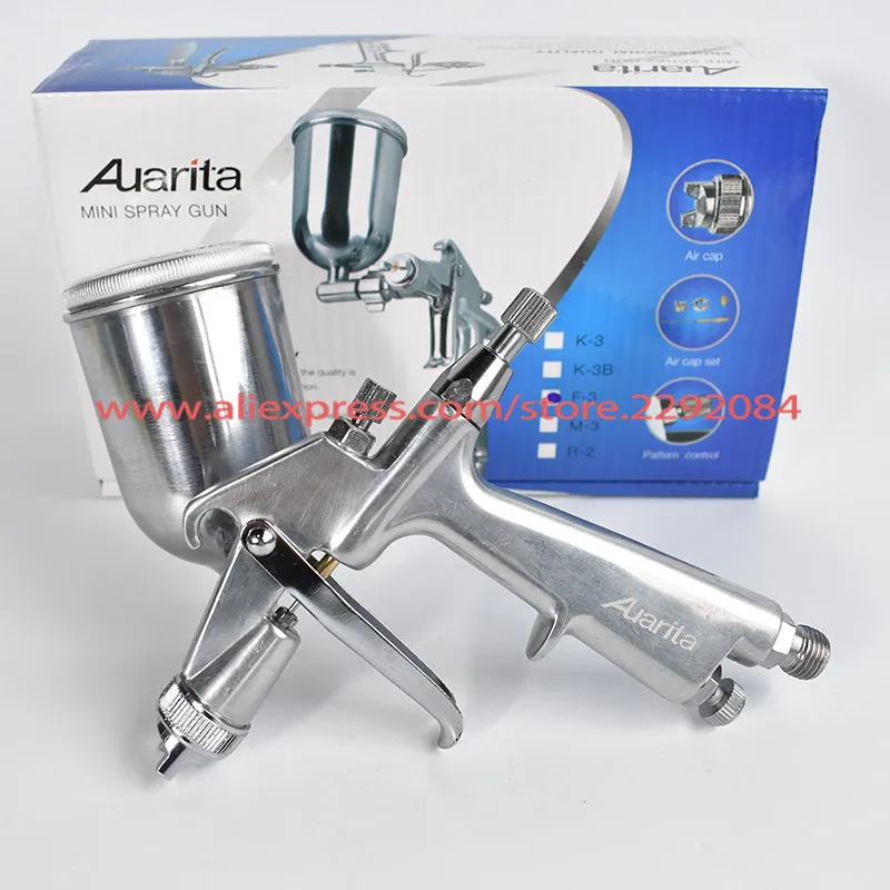 Auarita F-3 HVLP    ڵ   1.0mm  125cc  ߷ ڵ   ǥ Ʈ