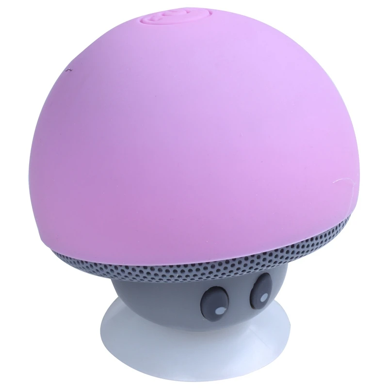 Гриб Bluetooth Динамик Hands Free комплект аудио приемник потокового воспроизведения музыки приемник адаптер стерео система беспроводной присоска Для iPho