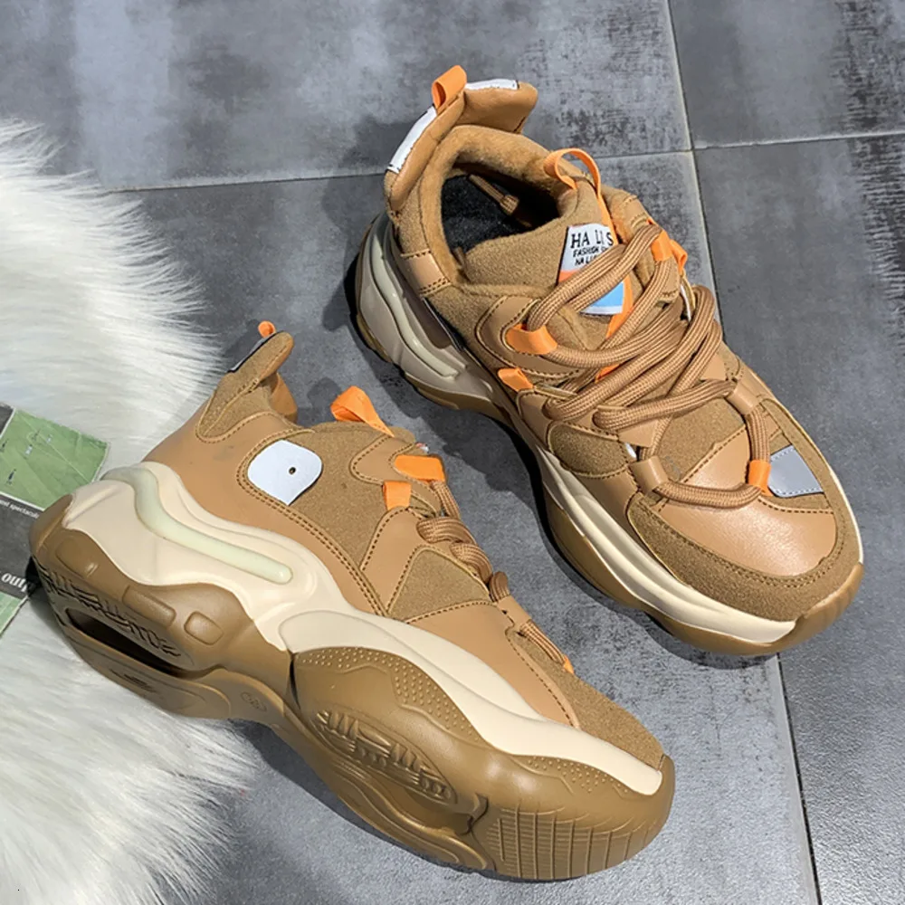 2019 г. теплые зимние женские теннисные туфли на массивной платформе повседневные