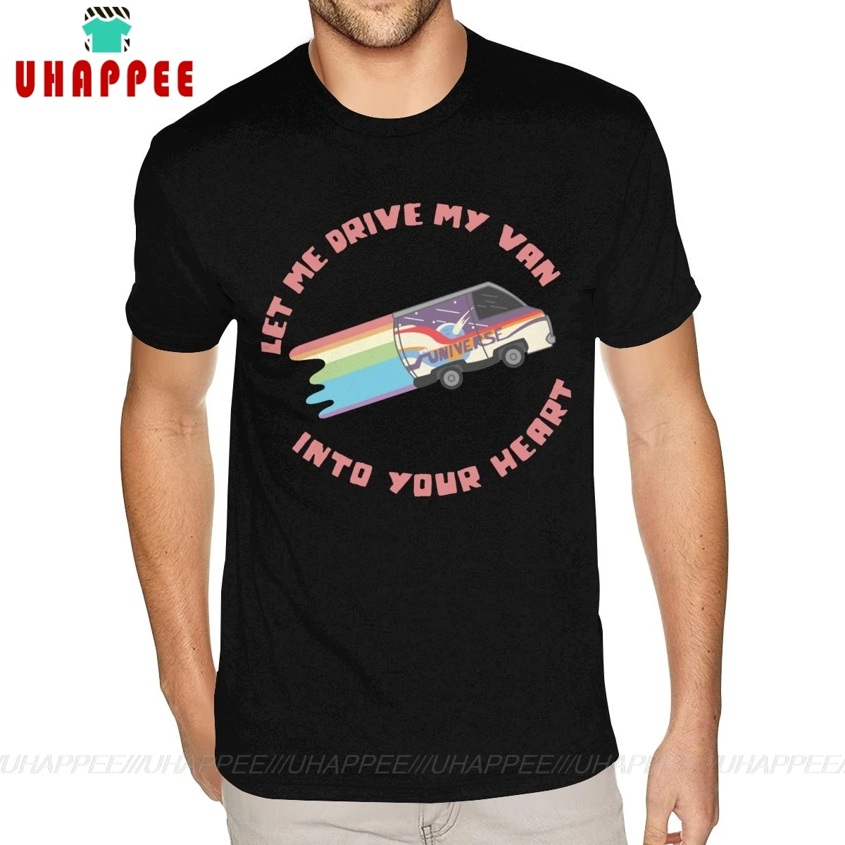 Модные футболки с надписью Let Me Drive My Van Steven Universe XXXL мужские в полоску | Мужская