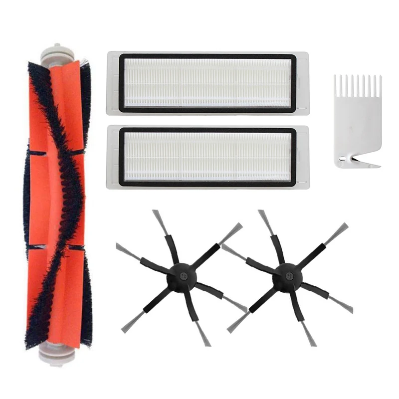 Package 3 1 Набор фильтров Набор Щеток Для Чистки Xiaomi/Roborock S50 S51 S55 пылесос - Цвет: Package 3