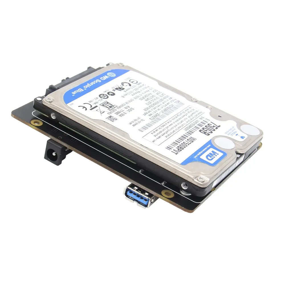 Raspberry Pi 4 SATA, Raspberry Pi 4 Модель B 2,5 дюйма SATA HDD/SSD щит, X825 V1.5 Плата расширения для Raspberry Pi 4B
