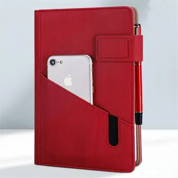 

Multifunctional Business Memopad A5 B5 Diary Book Premium PU Leather Notebook And Journal Daily School Office Stationer Supplies