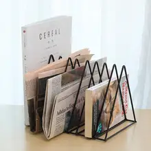 Oficina file storage box magazine desktop storage rack magazine rack office organizer органайзер для документов