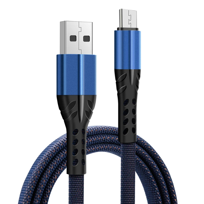 

Fast Charging Micro USB Cable 3.5A Fast Charge Cable Woven Nylon Mobile Phone Cable For Android data Transmission USB Cord