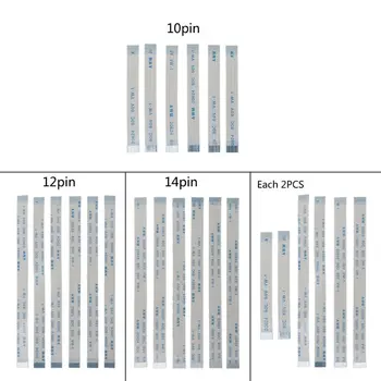 

6Pcs 10Pin 12Pin 14Pin Touch Pad Power Button Switch Ribbon Flex Cable For PS4 Controller Charging Board