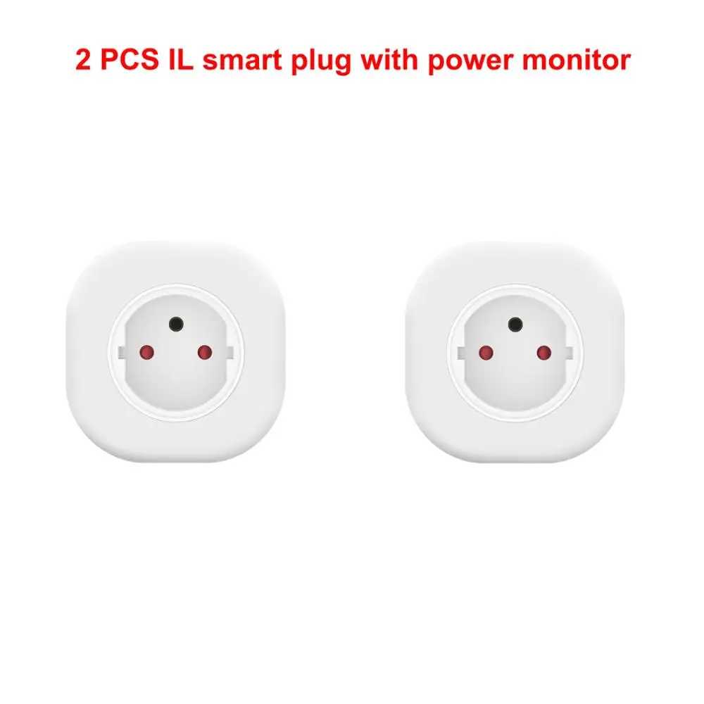 Китайская Wi-Fi розетка Smart power Plug 16A с монитором питания приложение Tuya/синхронизация/Голосовая умная розетка дистанционного управления Поддержка Alexa - Цвет: 2 PCS