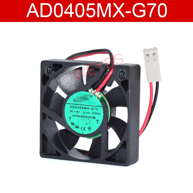 Оригинальный Для AD0405MX-G70 4 см DC 5V 0.11A серверный инвертор ПК чехол охлаждающий