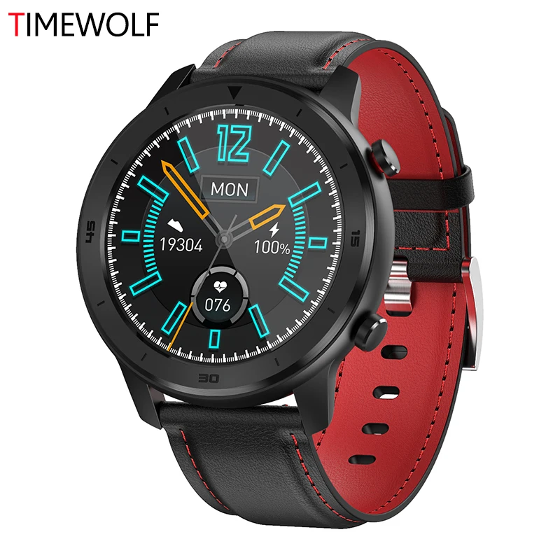 Смарт-часы Timewolf IP68 ЭКГ монитор сердечного ритма умные часы Android
